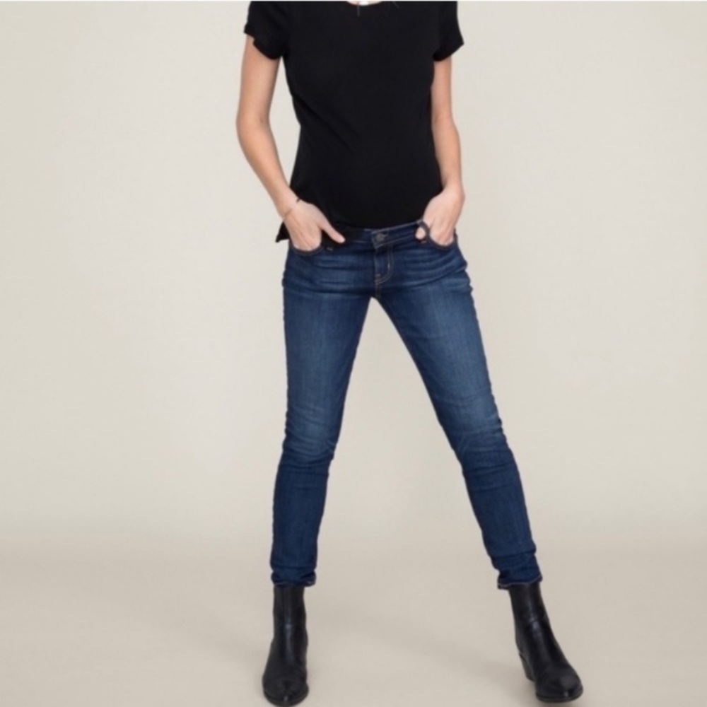 Hatch | Current Elliot - The Maternity Stiletto in Townie Ankle Jeans size 28